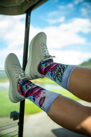HIT AND HOPE Golf Socks - Hot Lips