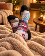 HIT AND HOPE Quarter Socks - Hot Lips