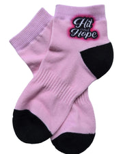 HIT AND HOPE Quarter Socks - Basic Pink