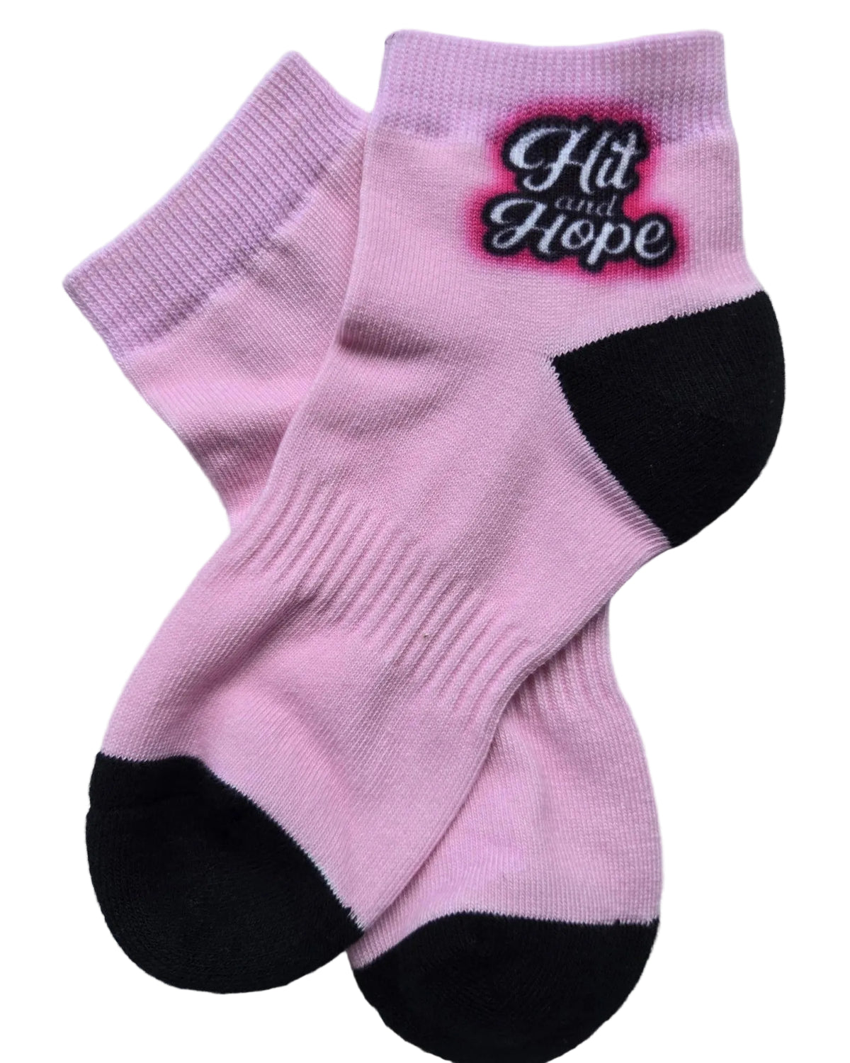 HIT AND HOPE Quarter Socks - Basic Pink