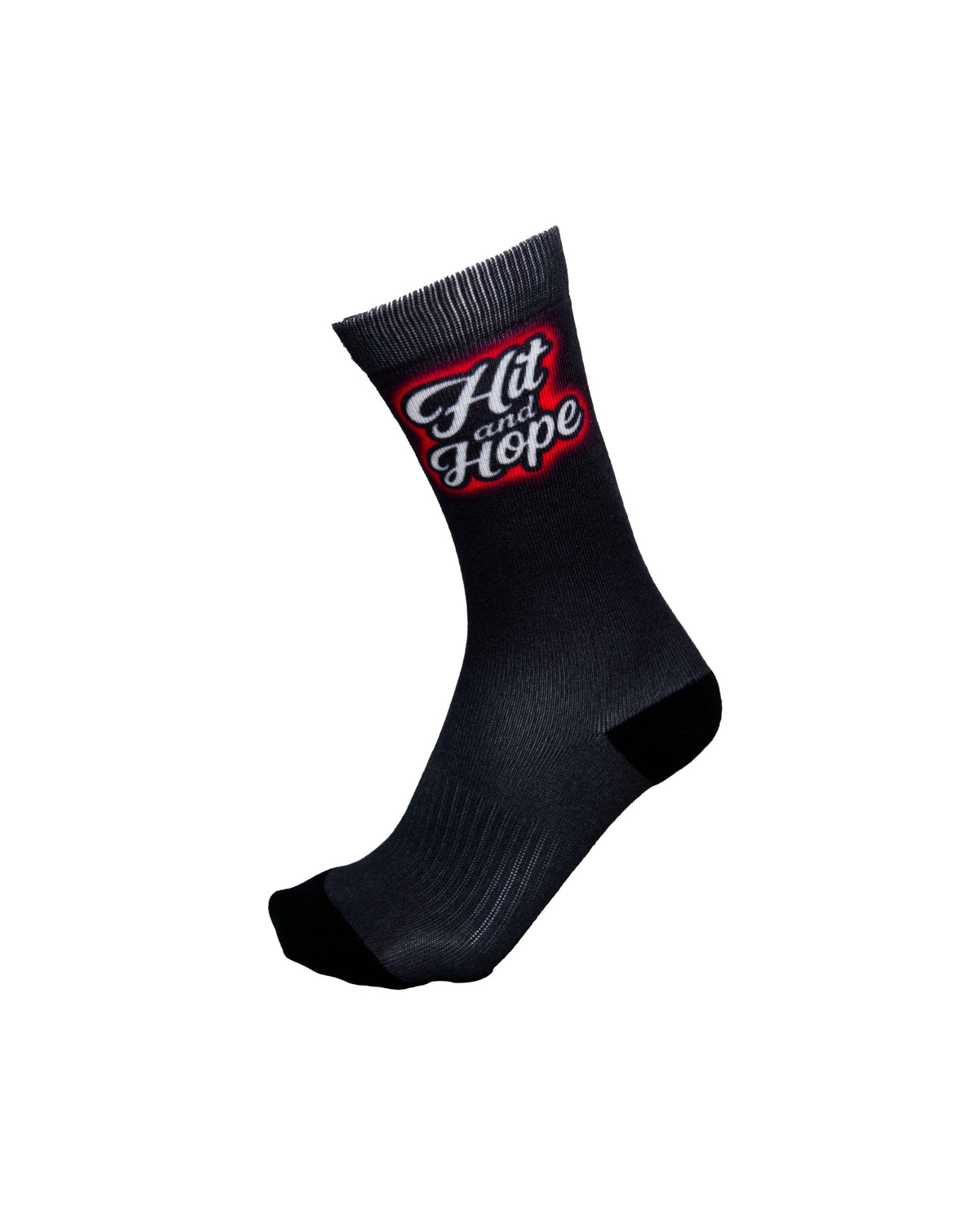 HIT AND HOPE Golf Socks - Basic Black