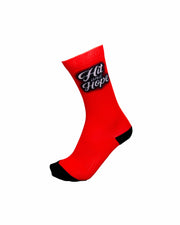 HIT AND HOPE Golf Socks - Basic Red