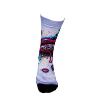 HIT AND HOPE Golf Socks - Hot Lips