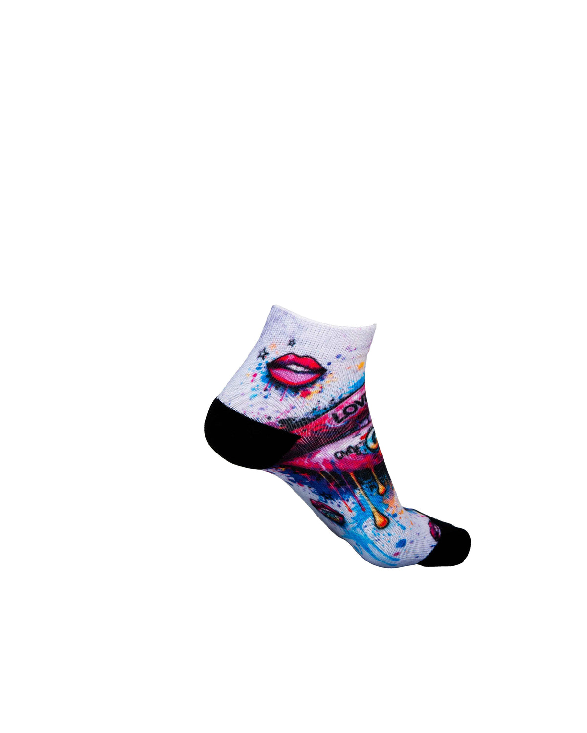 HIT AND HOPE Quarter Socks - Hot Lips
